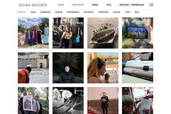Fuego theme site design template sample