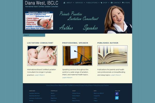 Vogue theme site design template sample