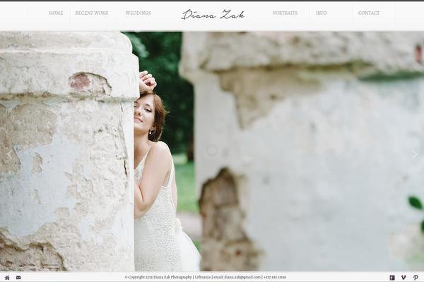 Jphotolio theme site design template sample