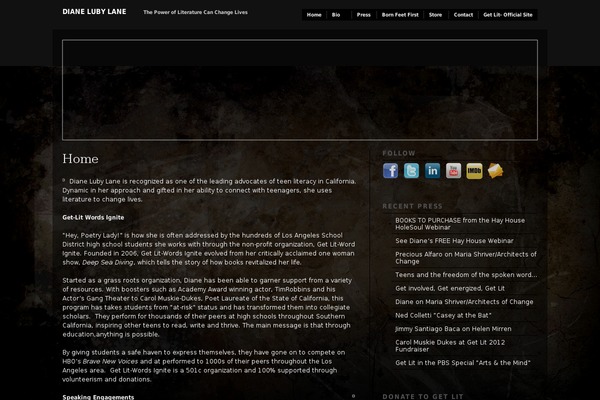 dianelubylane.com site used Flozo
