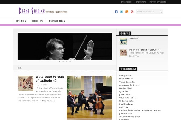Newsroom14 theme site design template sample
