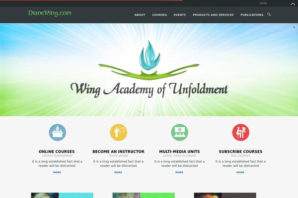 WPLMS theme site design template sample