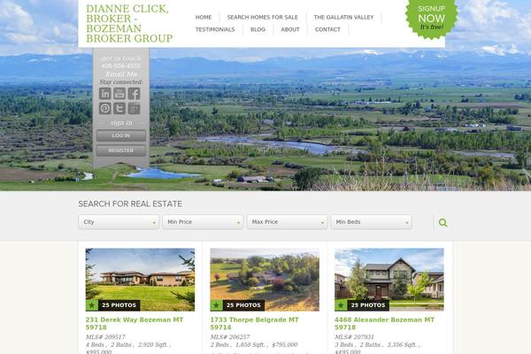 Fremont theme site design template sample