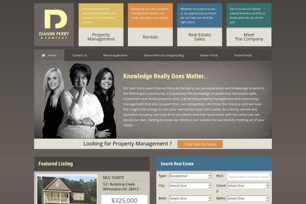 Vantage-child theme site design template sample