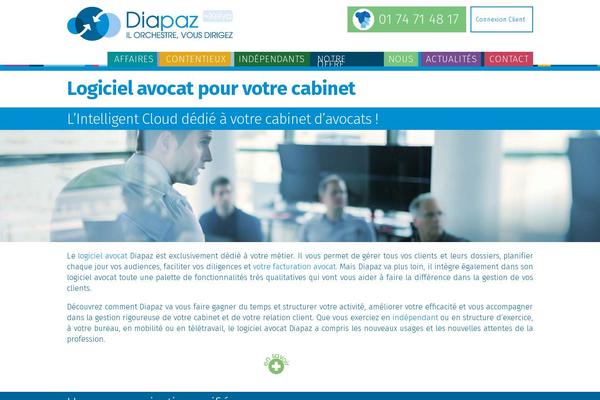 Site using Scroll Triggered Boxes plugin