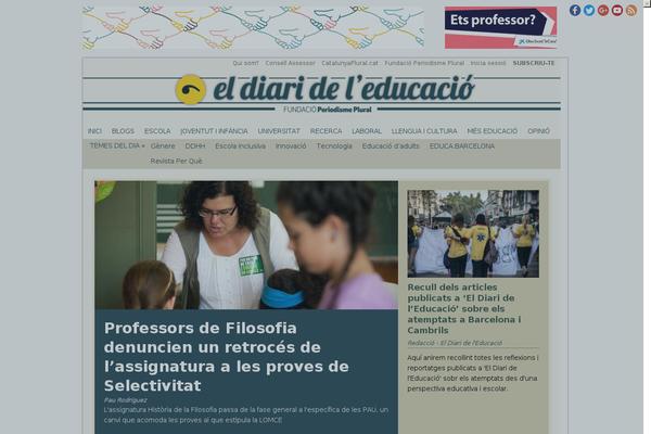 diarieducacio.cat site used Periodisme_plural_2020