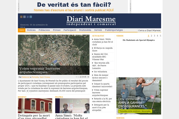 BlogNews theme site design template sample