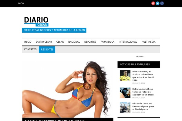 Plantilla theme site design template sample