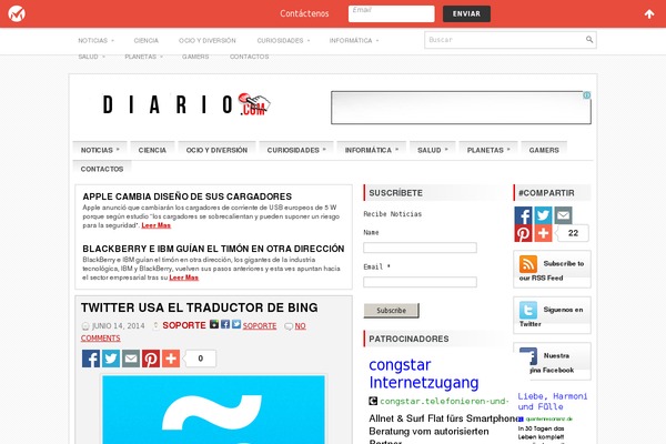 diarioclic.com site used Safar Lite