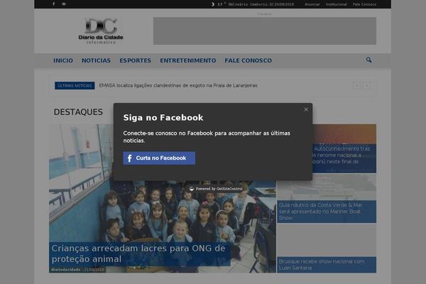 Site using Jinda-facebook-lightbox plugin