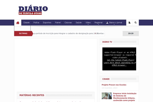 Site using Responsive Video Light plugin