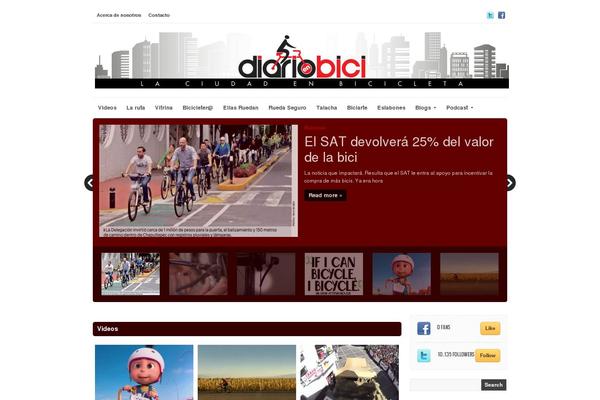 Site using Socialbox plugin