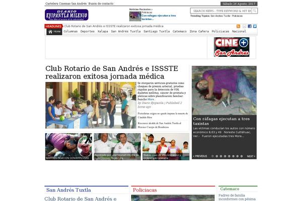 Site using Ansar-import plugin