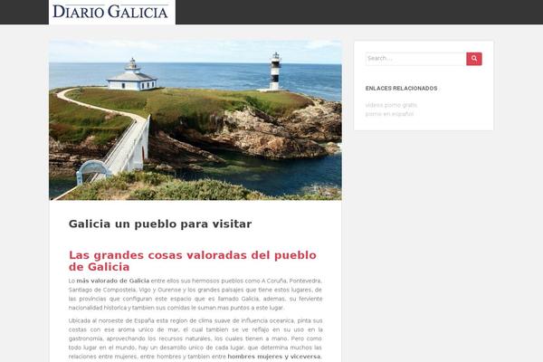 Sparkling theme site design template sample
