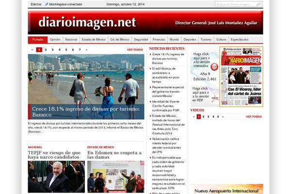 BlogNews theme site design template sample