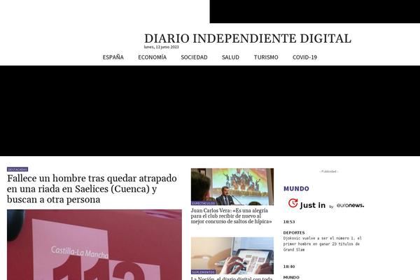 Site using Td-newsletter plugin