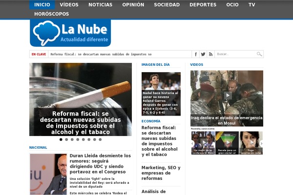diariolanube.com site used Max Mag