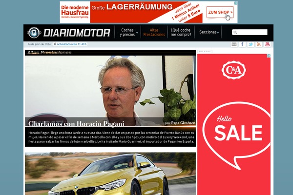 diariomotor.com site used Diariomotor2014