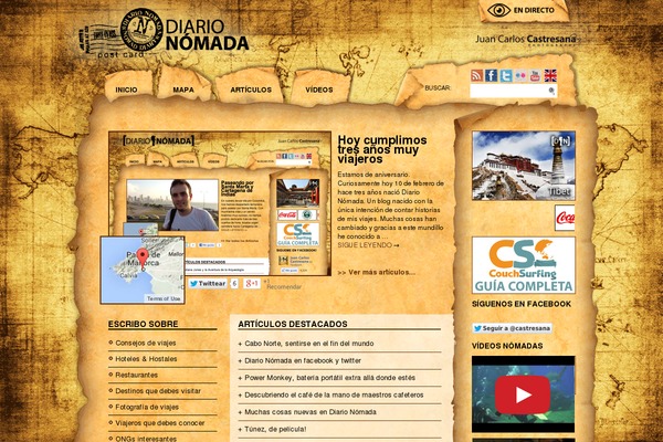 diarionomada theme websites examples