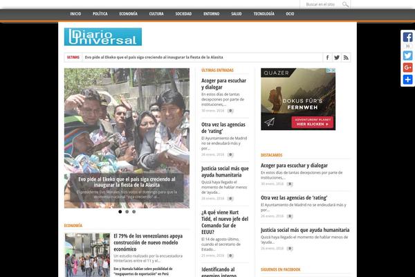 Max Mag theme site design template sample