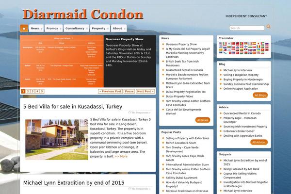 Suffusion theme site design template sample