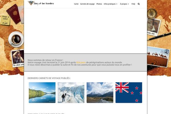 Infinite theme site design template sample