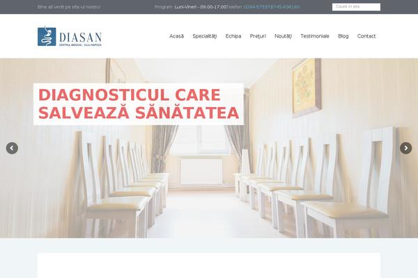 Inspiry-medicalpress-child theme site design template sample
