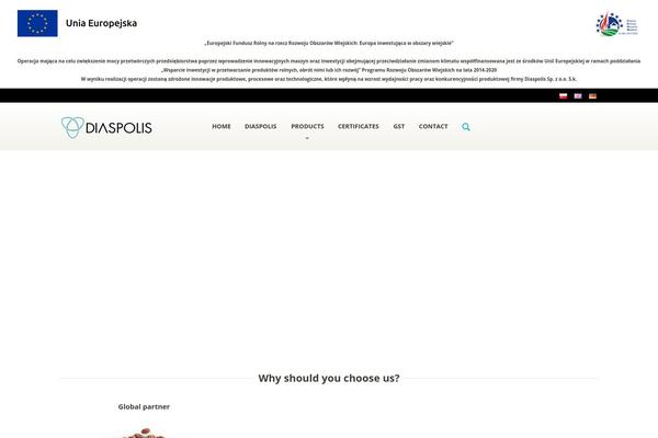 diaspolis.pl site used Organique-child