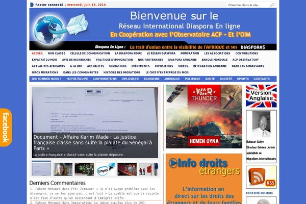 diaspora WordPress theme, websites list used diaspora theme diaspora theme websites examples