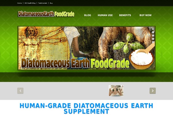 diatomaceousearthfoodgrade.org site used Socialite