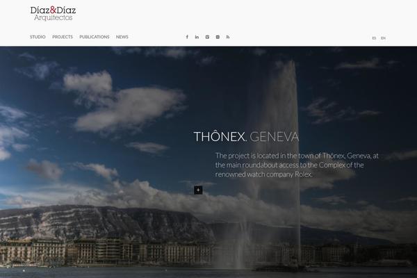 Equilibrium theme site design template sample