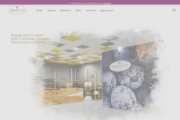 Seed theme site design template sample