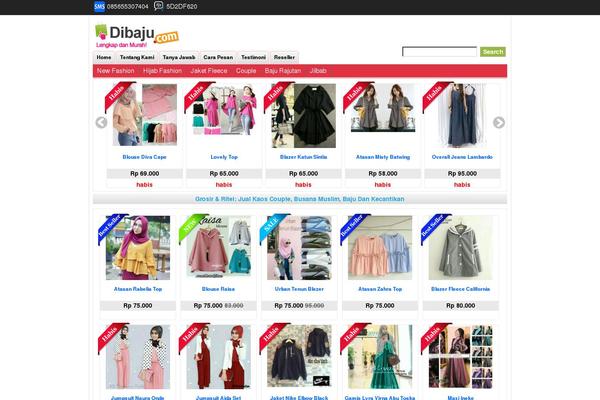 dibaju.com site used Toserba