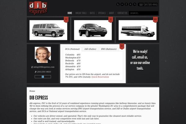 Big Easy theme site design template sample