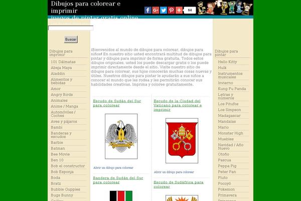 dibujos-para-colorear theme websites examples