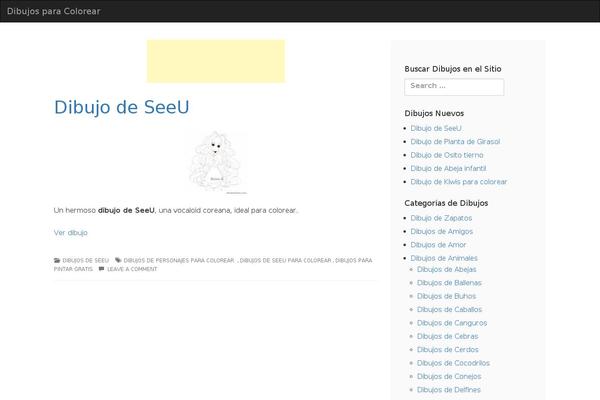 dibujospara.com site used Alienship-master