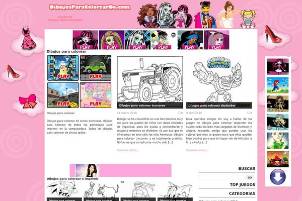 Equilibrium theme site design template sample