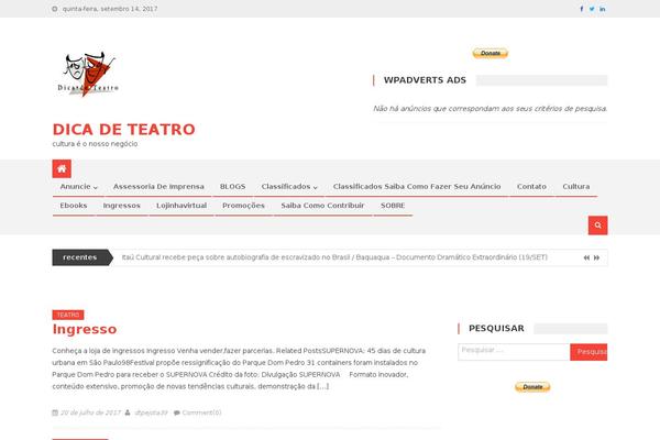 Site using Share-social-media plugin