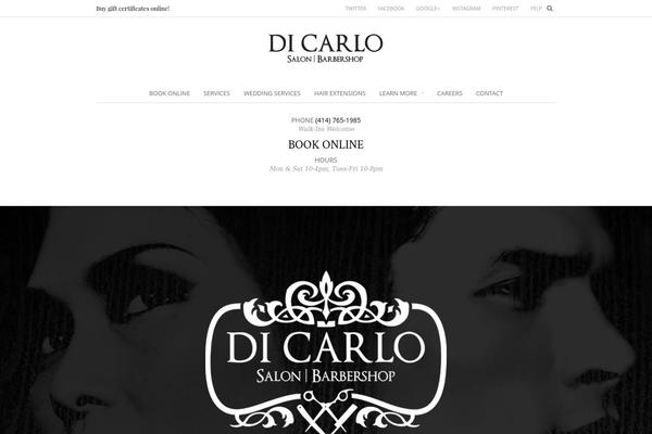 Slash theme site design template sample
