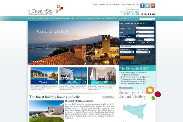 Im theme site design template sample