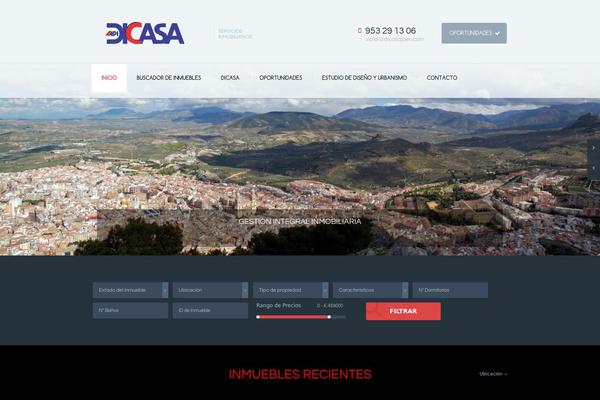 Luster theme site design template sample