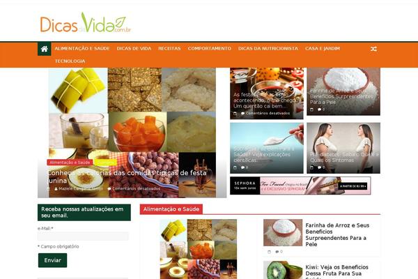 ColorMag theme site design template sample