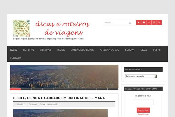 Dynamic News Lite theme site design template sample