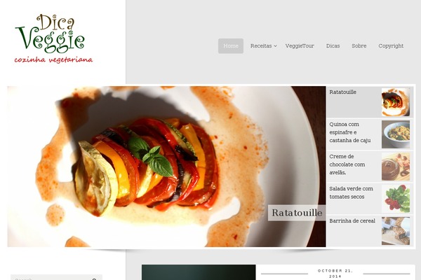 dicaveggie.com site used CookingPress