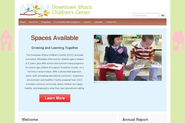 Responsive-child theme site design template sample