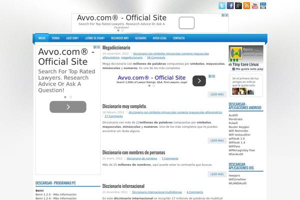 Wptech theme site design template sample
