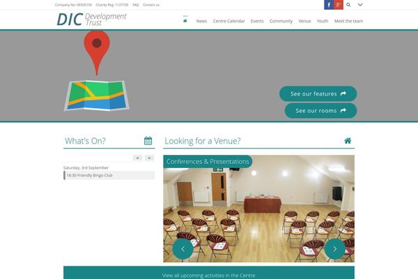 Site using Cognito-forms plugin