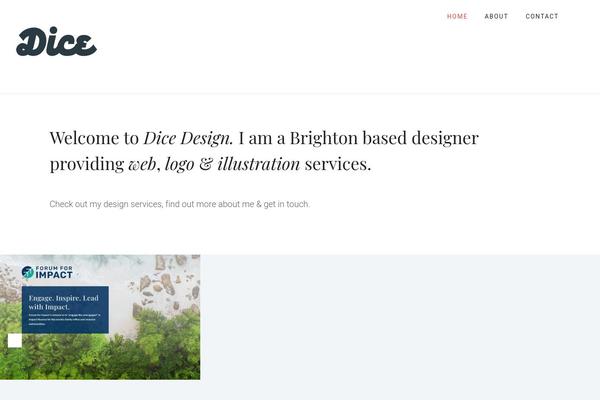 Oshine Child theme site design template sample
