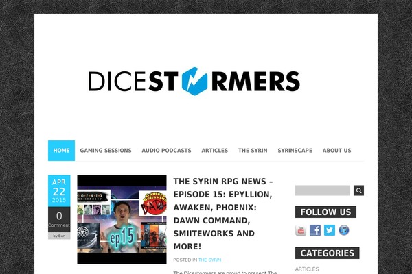 dicestorm.com site used Boldr-pro.1.6.0