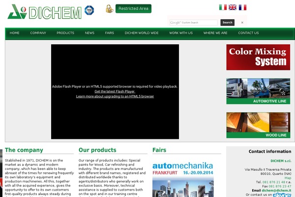 Leaf theme site design template sample